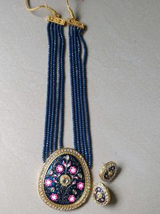 Floral Beaded Jewelry Set