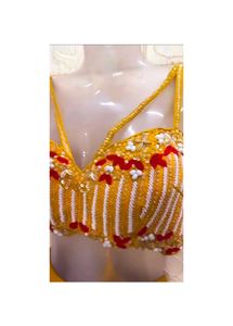 Mustard Designer Lehengacholi