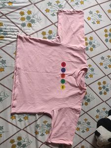 M&amp;M Graphic Tee - Pink