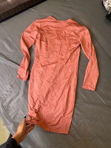 🍑 peach sexy bodycon