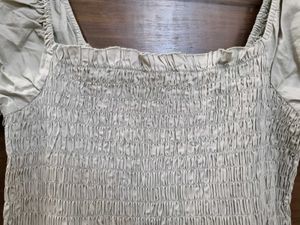 Asos  Smocked Cotton Dress