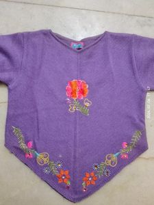 Lavender Aesthetic Crop Shirt