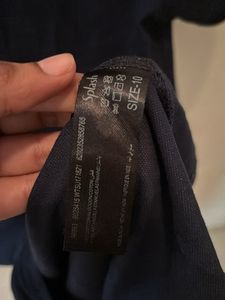 Blue Polo Dress