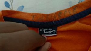 Lil Tomatoes Night Suit T-shirt O (Only T-shirt