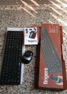 Offer💥  Fingers Keyboard &amp; Mouse Wireless