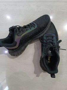 CAMPUS REE-FLECT Shoes Sneakers For Men (Black, 7)
