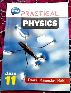 Chhaya prakashani pre physics practical book (XI)