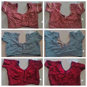 Stylish Saree Blouses set of 33