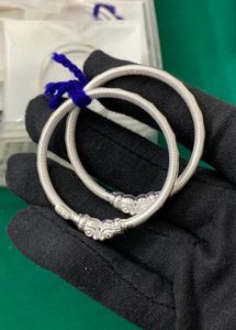 Pure Silver Kids Kada (Wt:-11.000g)