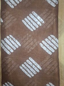 Elegant Brown Printed Saree