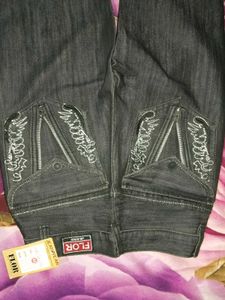 ZIPWORK BELL BOTTOM JEANS