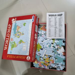 Frank World Map puzzle &amp; All the Best Game