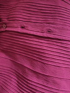 Ribbed Button-Down Shirt