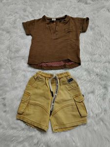 Boys Tshirts &amp; Shorts Pair