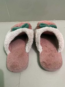 winter fur slippers