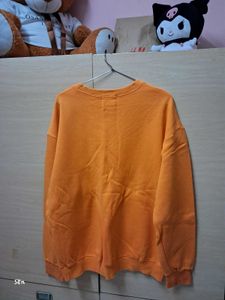 Orange Pullover Sweater
