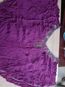 Never Used Elegant Purple Cape Top