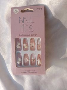 3D Crystal Diamond Nails Tips Professional Design