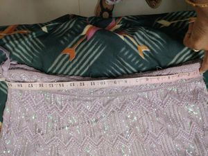 Latest Lilac Lehenga With Cancan