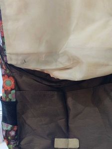 Floral Print Tote Bag