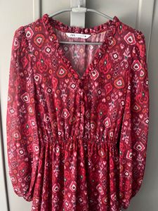 Zara maxi printed  dress