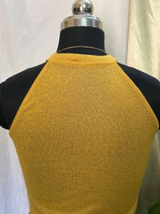 Mango Halter Neck Top