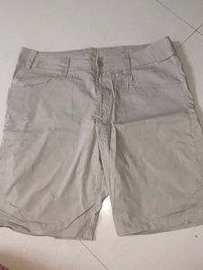 Men's Beige Shorts