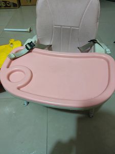 Pink Baby High Chair