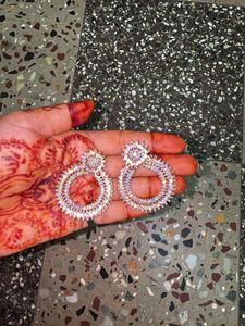 Sparkling Hoop Earrings
