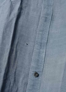 Givenchy Men Blue Cotton Casual Half sleeve Shirt