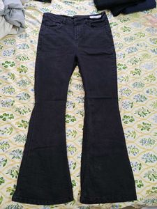 Black Bootcut Jeans