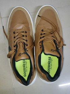 Brown 'Goodness' Casual Sneakers
