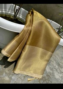 New packed Elegant Soft Banarasi  Saree