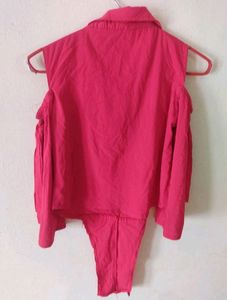 Crop Shirt Top