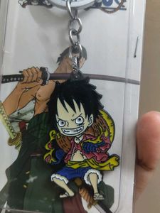One Piece Luffy Anime Keychain