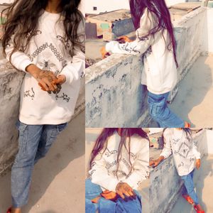 white t t shirt 👚