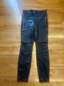 Zara Faux Leather Leggings