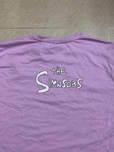 oversized crop Simpson Graphic Tee