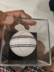 Signed Cricket Ball By Rahul Dravid