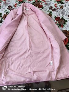 Pink Mermaid Patch Coat