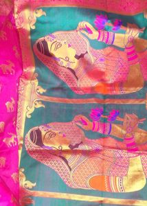 Premium Pink Banarasi Silk Saree