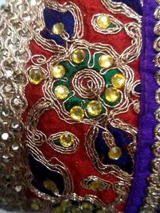 Embroidered Decorative Saare Lace