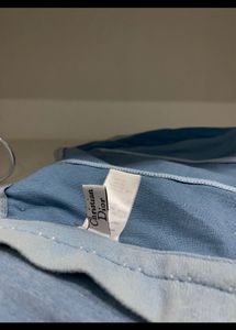 Dior Blue Denim Lace Corset