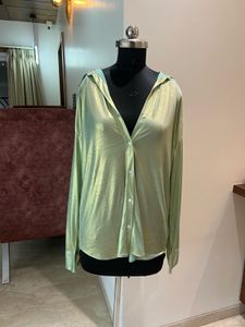 Mint Metallic Shirt