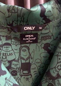 ONLY Printed Crop Top M size