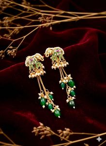 Elephant kashmiri Earrings