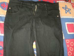 Women Black Denim Jeans Slim