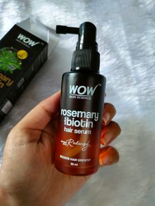 Wow Rosemary & Biotin Hair Serum