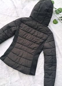 Zara Hooded Puffer Jacket