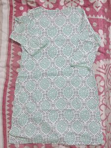 Green 💚 Pure Cotton Kurta